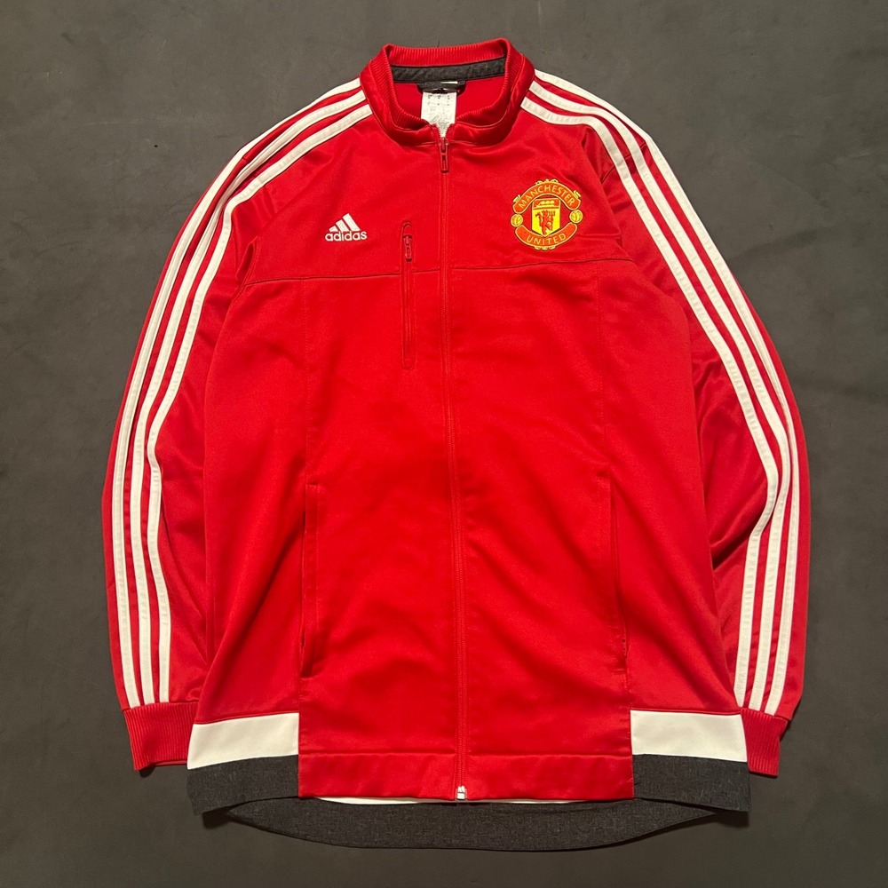 Adidas Red Manchester United Track Jacket